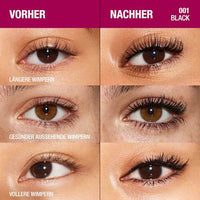Mascara Wonder'Bond Serum 001 Black, 11 ml MANHATTAN Cosmetics