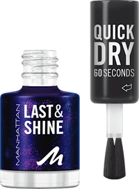 Nagellack Last & Shine 040 Midnight Rush, 8 ml