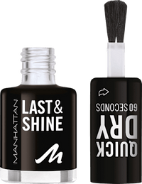Nagellack Last & Shine 790 Black Is Black, 8 ml