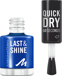 Nagellack Last & Shine 828 Danny Boy Blue, 8 ml