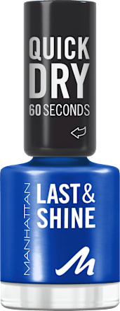 Nagellack Last & Shine 828 Danny Boy Blue, 8 ml