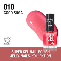 Nagellack Super Gel Jelly 010 Coco Suga, 12 ml MANHATTAN Cosmetics