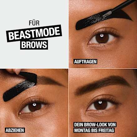 Peel-Off Augenbrauenfarbe Wonder ´Bond Brow Filler Peel-Off Tint 001 Medium, 7,7 ml