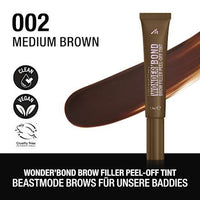 Peel-Off Augenbrauenfarbe Wonder ´Bond Brow Filler Peel-Off Tint 002 Medium Brown, 7,7 ml