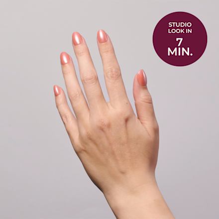 Künstliche Nägel Soft Gel Press Ons Chrome Guave Short Round, 32 St