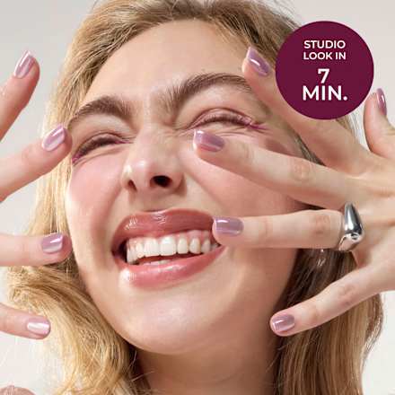 Künstliche Nägel Soft Gel Press Ons Fairy Glass Short Square, 32 St