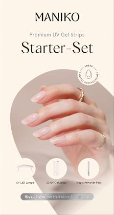 Starterset UV Gel Nagelfolien Creamy Sheer, 1 St