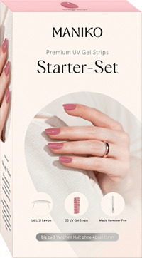 Starterset UV Gel Nagelfolien Vintage Velvet, 1 St