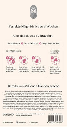 Starterset UV Gel Nagelfolien Vintage Velvet, 1 St
