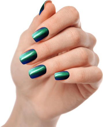 UV Gel Nagelfolies Arctic Aurora, 20 stuks