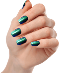 UV Gel Nagelfolies Arctic Aurora, 20 stuks