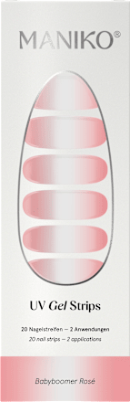UV Gel Nagelfolie Baby Boomer Rosé, 20 stuks