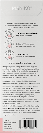 UV Gel Nagelfolie Baby Boomer Rosé, 20 stuks