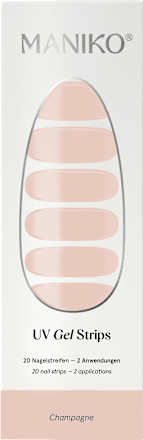 UV Gel Nagelfolien Champagne, 20 St