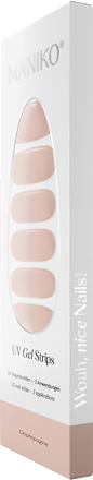 UV Gel Nagelfolien Champagne, 20 St