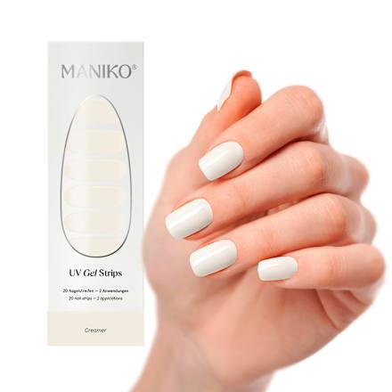 UV Gel Nagelfolie Crème, 20 stuks