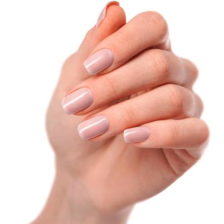 UV Gel Nagelfolies Romig Transparant, 20 stuks