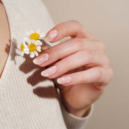UV Gel Nagelfolien Daisies, 20 St