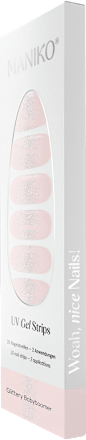 UV Gel Nagelfolien Glittery Babyboomer, 20 St