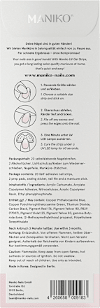 UV Gel Nagelfolien Glittery Babyboomer, 20 St