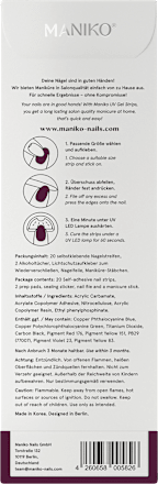 UV Gel Nagelfolien Grape, 20 St