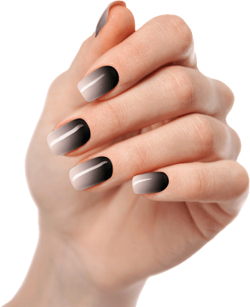 UV Gel Nagelfolie Latte de Luxe, 20 stuks