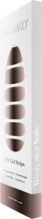 UV Gel Nagelfolie Latte de Luxe, 20 stuks