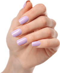 UV Gel Nagelfolien Lilac, 20 St