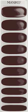 UV Gel Nagelfolien Mahogany, 20 St