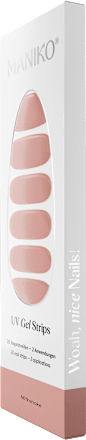UV Gel Nagelfolien Milkshake, 20 St Maniko