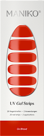 UV Gel Nagelfolien Ox Blood, 20 St