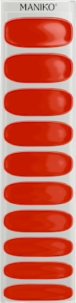 UV Gel Nagelfolien Ox Blood, 20 St
