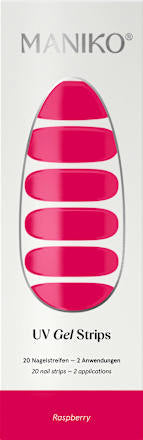 UV Gel Nagelfolien Raspberry, 20 St