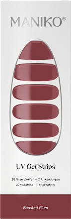 UV Gel Nagelfolies Geroosterde Pruim, 20 stuks