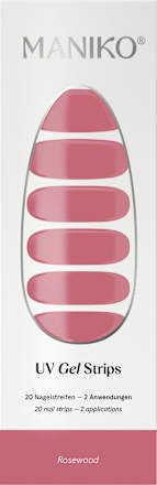 UV Gel Nagelfolies Rozenhout, 20 stuks