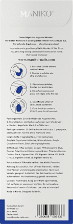 UV Gel Nagelfolies Royal, 20 stuks