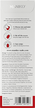 UV Gel Nagelfolies Statement, 20 stuks