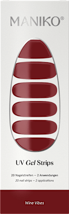 UV Gel Nagelfolies Wine Vibes, 20 stuks