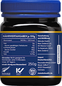 Manuka Honig MGO 250+, 250 g