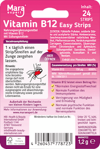 Easy Strips Vitamin B12 Zungenstreifen, 24 St