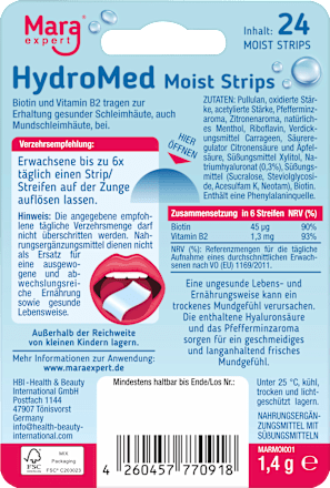 HydroMed Moist Strips, 24 St
