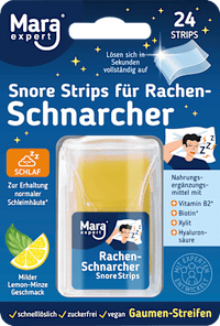 Snore Strips Rachen-Schnarcher Gaumen-Streifen, 24 St