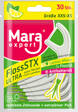 Zahnseidesticks FlossStx Ultra, 30 St