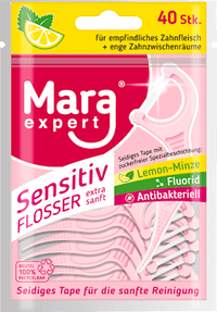 Zahnseidesticks Sensitive Flosser, 40 St