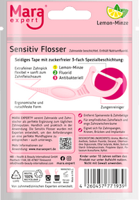 Zahnseidesticks Sensitive Flosser, 40 St