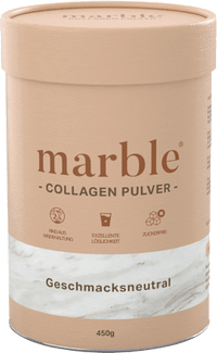 Kollagenpulver Geschmacksneutral, 450 g marble