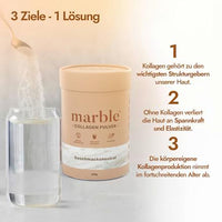 Kollagenpulver Geschmacksneutral, 450 g marble