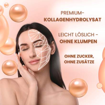 Kollagenpulver Peach Hibiscus, 450 g