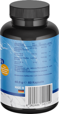 Resveratrol capsules 60 stuks, 38 g