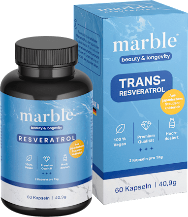 Resveratrol capsules 60 stuks, 38 g